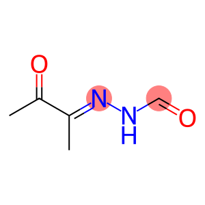 Hydrazinecarboxaldehyde, (1-methyl-2-oxopropylidene)- (9CI)