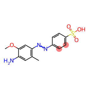 p-(4-amino-5-methoxy-o-tolylazo)-benzenesulfonic acid