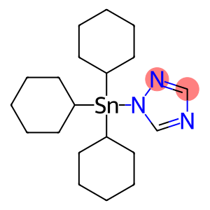 tricyclohexylstannanylium 1,2,4-triazol-1-ide