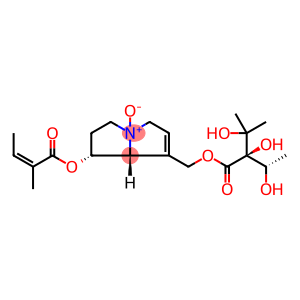 (1R,7aR)-7-((((R)-2,3-dihydroxy-2-((S)-1-hydroxyethyl)-3-methylbutanoyl)oxy)methyl)-1-(((Z)-2-methylbut-2-enoyl)oxy)-1,2,3,4,5,7a-hexahydropyrrolizine 4-oxide