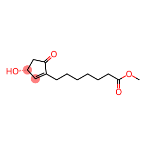 METHYL (R)-(+)-3-HYDROXY-5-OXO-1-CYCLOPENTENE-1-HEPTANOATE