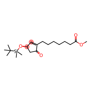 METHYL (R)-(+)-3-(TERT-BUTYLDIMETHYLSILYLOXY)-5-OXO-1-CYCLOPENTENE-1-HEPTANOATE