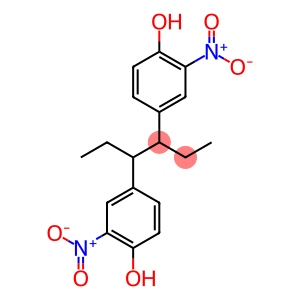 4,4'-(1,2-Diethyl-1,2-ethanediyl)bis(2-nitrophenol)