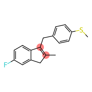 6-Fluoro-2-Methyl-3-(4-Methylthiobenzyl)-1H-indene