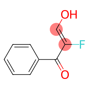 2-Propen-1-one, 2-fluoro-3-hydroxy-1-phenyl- (9CI)