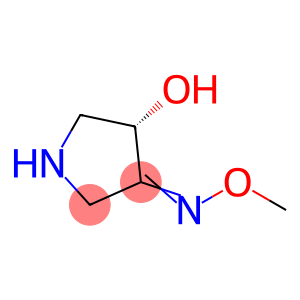 3-Pyrrolidinone, 4-hydroxy-, O-methyloxime, (4S)-