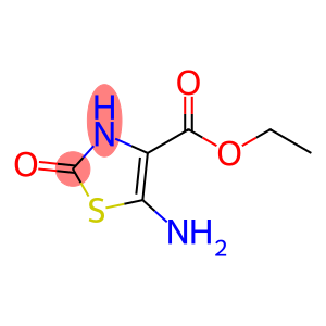 4-Thiazolecarboxylicacid,5-amino-2,3-dihydro-2-oxo-,ethylester(9CI)