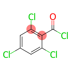 Benzoyl chloride, 2,4,6-trichloro-