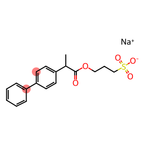 4-Phenyl-alpha-methylphenylacetate-gamma-propylsulfonate sodium salt