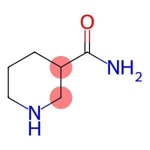 (3S)-3-carbamoylpiperidinium