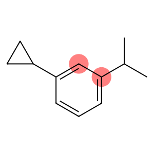 Benzene, 1-cyclopropyl-3-(1-methylethyl)- (9CI)