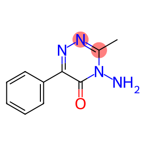 as-Triazin-5(4H)-one, 4-amino-3-methyl-6-phenyl-