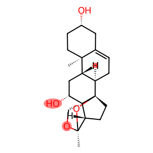 (20S)-14β,20:18,20-Diepoxypregn-5-ene-3β,12β-diol