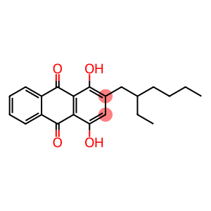 2-(2-ethylhexyl)-1,4-dihydroxyanthraquinone
