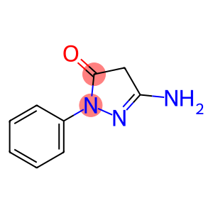 3H-Pyrazol-3-one, 5-amino-2,4-dihydro-2-phenyl-