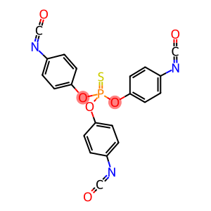 Phosphorothioic acid O,O,O-tri(4-isocyanatophenyl) ester