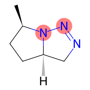 3H-Pyrrolo[1,2-c][1,2,3]triazole,3a,4,5,6-tetrahydro-6-methyl-,(3aR,6R)-rel-(9CI)