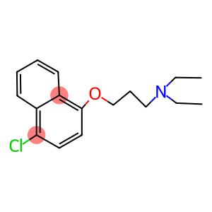 3-[(4-chloro-1-naphthyl)oxy]-N,N-diethyl-1-propanamine