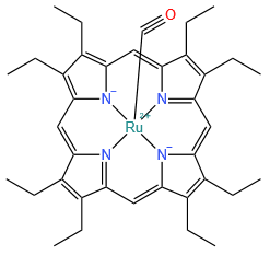 octaethyl-21H,23H-porphine ruthenium(II) carbonyl