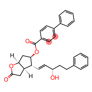 [1,1'-Biphenyl]-4-carboxylic acid, (3aR,4R,5R,6aS)-hexahydro-4-[(1E,3S)-3-hydroxy-5-phenyl-1-pentenyl] -2-oxo-2H-cyclopenta[b]furan-5-yl ester