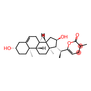3β,16α,22-Trihydroxycholesta-5,22-dien-26-oic acid δ-lactone