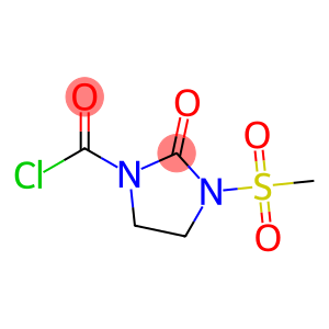 1-Imidazolidinecarbonylchloride, 3-(methylsulfonyl)-2-oxo-