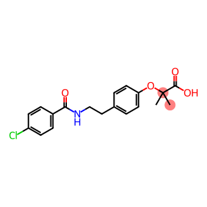 [对-4-氯苯甲酰-β-氨乙基苯氧]异丁酸