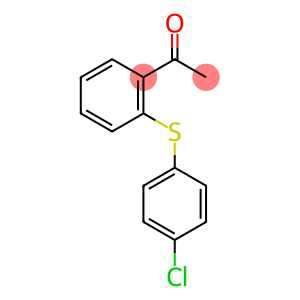 1-(2-((4-chlorophenyl)thio)phenyl)ethanone