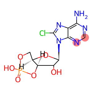 8-氯腺苷-3',5'-环状磷酸钠盐