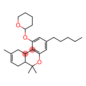 6a,7,10,10a-Tetrahydro-6,6,9-trimethyl-3-pentyl-1-[(tetrahydro-2H-pyran-2-yl)oxy]-6H-dibenzo[b,d]pyran