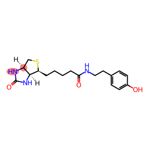 (3aS,4S,6aR)-Hexahydro-N-[2-(4-hydroxyphenyl)ethyl]-2-oxo-1H-thieno[3,4-d]imidazole-4-pentanamide