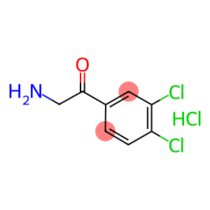2-(3,4-dichlorophenyl)-2-oxoethanaminium chloride