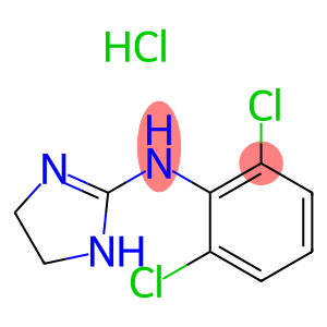 N-(2,6-二氯苯基)-4,5-二氢-1H-咪唑基-2-胺盐酸盐