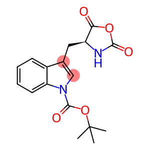 1H-Indole-1-carboxylic acid, 3-[[(4S)-2,5-dioxo-4-oxazolidinyl]methyl]-, 1,1-dimethylethyl ester