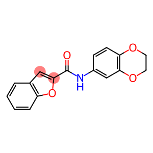 N-(2,3-dihydro-1,4-benzodioxin-6-yl)-1-benzofuran-2-carboxamide