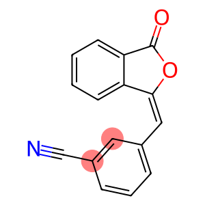 Benzonitrile, 3-[(3-oxo-1(3H)-isobenzofuranylidene)methyl]-, (E)- (9CI)