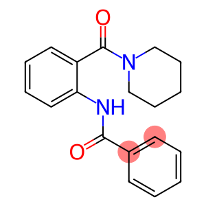N-[2-(1-piperidinylcarbonyl)phenyl]benzamide