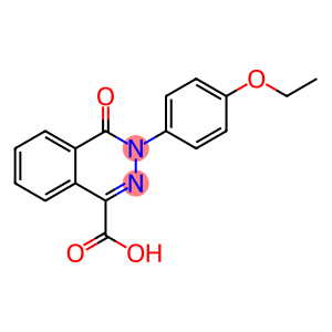 3-(4-ethoxyphenyl)-4-oxo-3,4-dihydrophthalazine-1-carboxylic acid