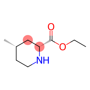 2-Piperidinecarboxylic acid, 4-methyl-, ethyl ester, (2R,4S)-rel-