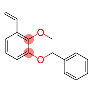 Benzene, 1-ethenyl-2-methoxy-3-(phenylmethoxy)-