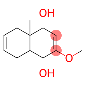 1,4-Naphthalenediol, 1,4,4a,5,8,8a-hexahydro-2-methoxy-4a-methyl- (9CI)
