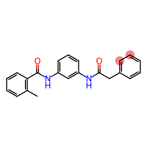 2-methyl-N-{3-[(2-phenylacetyl)amino]phenyl}benzamide