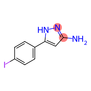 3-(4-iodophenyl)-1H-pyrazol-5-amine
