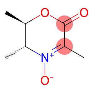 2H-1,4-Oxazin-2-one, 5,6-dihydro-3,5,6-trimethyl-, 4-oxide, (5R,6R)-rel-