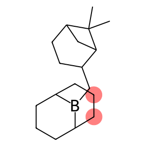 S-2,6,6-trimethyl-4-(9-borabicyclo(3.3.1)nonane-9-yl)-bicyclo(3.1.1)heptane