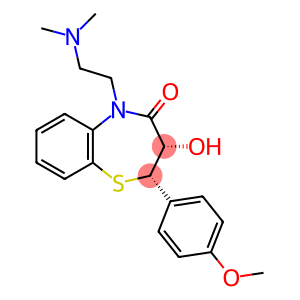 (3S,4S)-6-(2-dimethylaminoethyl)-4-hydroxy-3-(4-methoxyphenyl)-2-thia-6-azabicyclo[5.4.0]undeca-7,9,11-trien-5-one