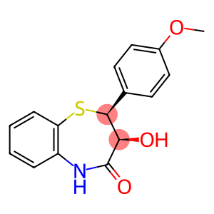 (2S,3S)-(+)-2,3-Dihydro-3-hydroxy-2-(4-methoxyphenyl)-1,5-benzothiazepin-4(5H)-one