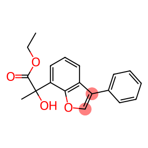 α-Hydroxy-α-methyl-3-phenyl-7-benzofuranacetic acid ethyl ester