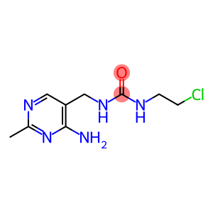 1-[(4-amino-2-methyl-5-pyrimidinyl)methyl]-1-(2-chloroethyl)urea