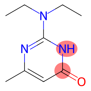 2-DIETHYLAMINO-6-HYDROXY-4-METHYLPYRIMIDINE